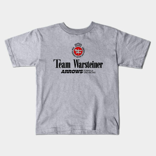 Team Wasteiner Arrows Formula One Racing Kids T-Shirt by San Studios Company